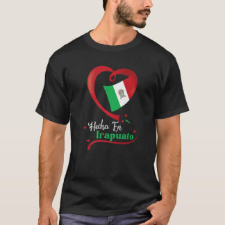 T-shirt Hecha En Irapuato Guanajuato Mexique Escudo Aguila