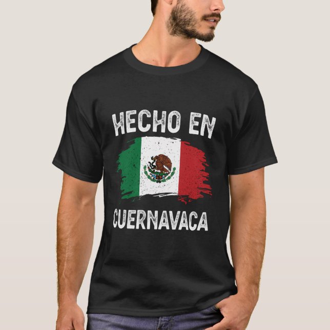 T-shirt Hecho En Cuernavaca Mexique Camisa (Devant)