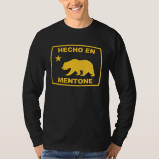 T-shirt Hecho en Mentone California Republic Pacific Coast
