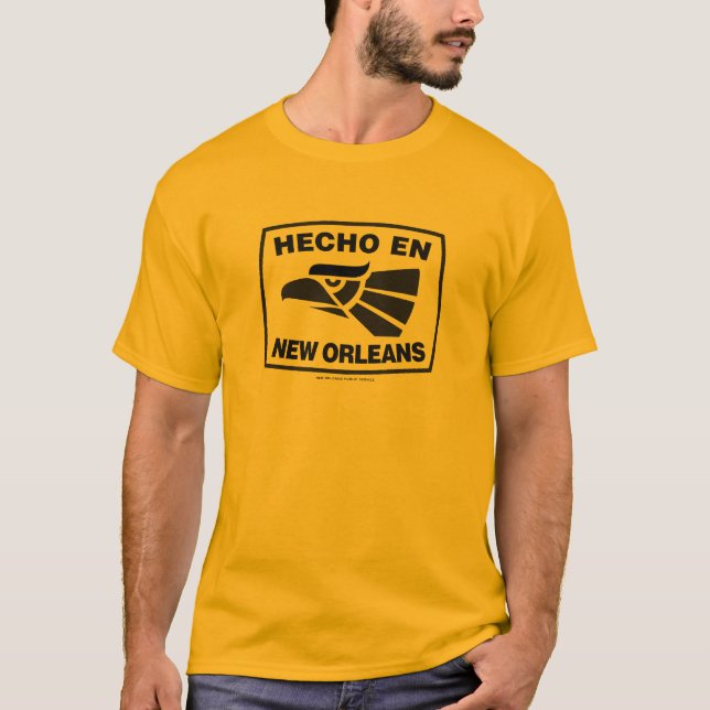 T-shirt Hecho En New Orleans (Devant)