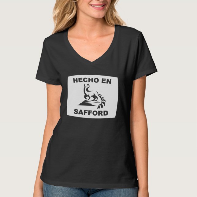 T-shirt Hecho en Safford Arizona Ringtail State Animal (Devant)