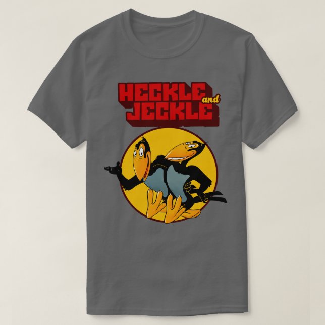 T-shirt Heckle et Jeckle (Design devant)