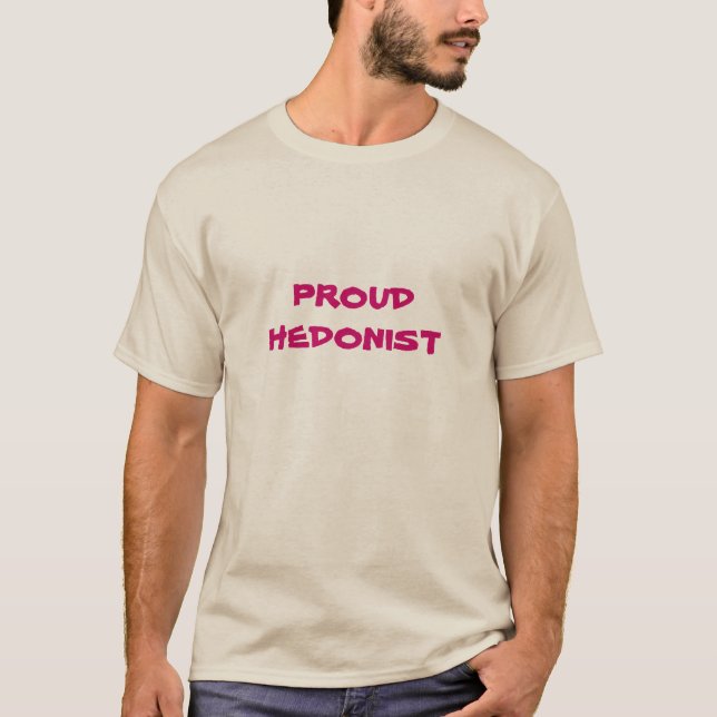 T-SHIRT HÉDONISME (Devant)