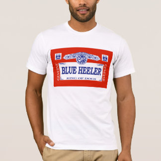 T-shirt Heeler bleu