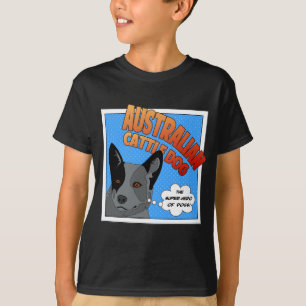 T-shirt Heeler bleu