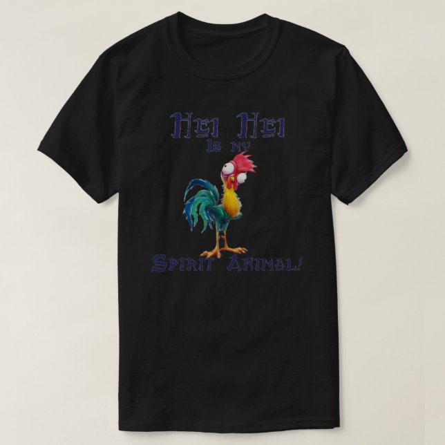 T-shirt Hei Hei est mon Spirit Animal Classic T-Shirt.png (Design devant)