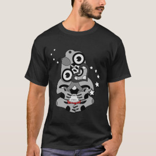T-shirt Hei Tiki Drum Nouvelle-Zélande