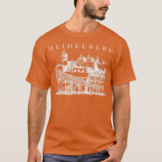 T-shirt Heidelberg Allemagne Voyager Heidelberg Voyager Ge