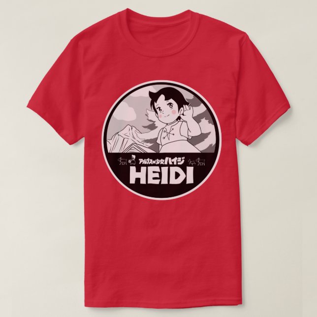 T-SHIRT HEIDI (Design devant)