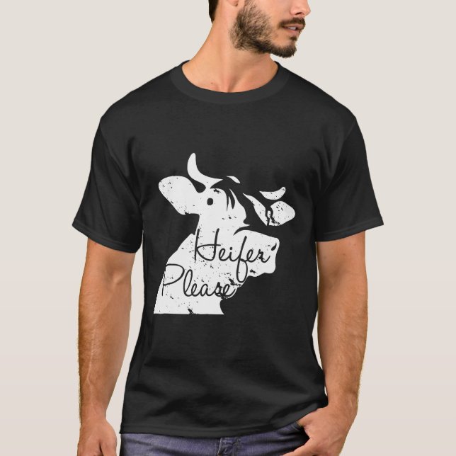 T-shirt Heifer S'Il Vous Plaît Vache Agricole (Devant)