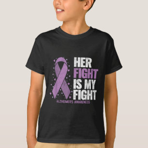 T-shirt Heimers Shirt Son combat est mon chauffeur de comb