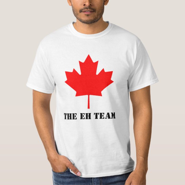 T-shirt Hein la chemise de Canadien d'équipe (Devant)