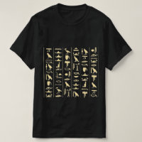 T-shirt Heiroglyphic egyptian