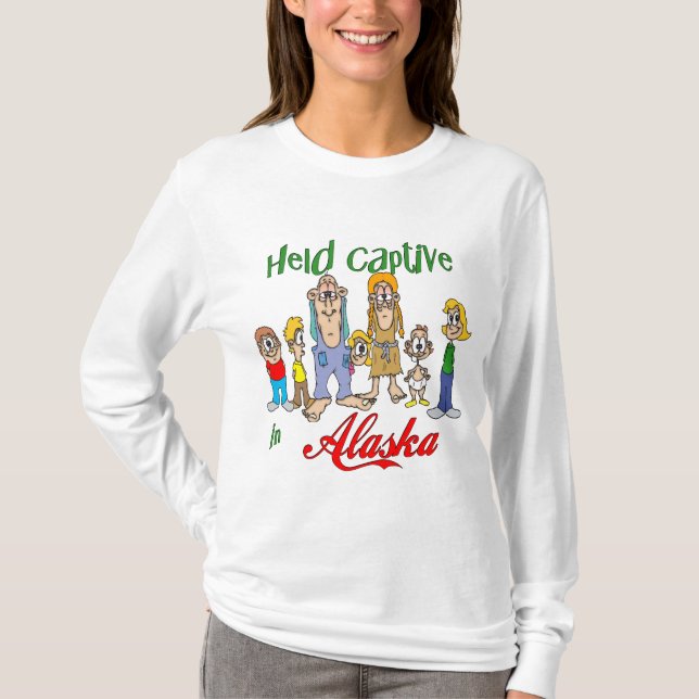 T-shirt Held Captive en Alaska (Devant)
