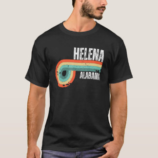 T-shirt Helena City Alabama Etat Vintage Retro Souvenir