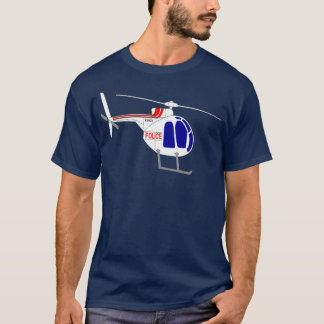 T-shirt Helicopter Bell Copter Whirlybird Chopper First