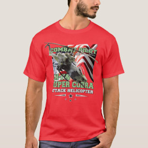 T-shirt hélicoptère d'attaque AH1 SuperCobra