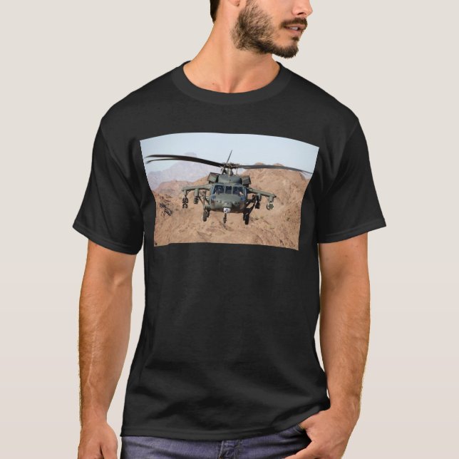 T-shirt Hélicoptère de combat (Devant)