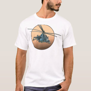 T-shirt Hélicoptère de dessin