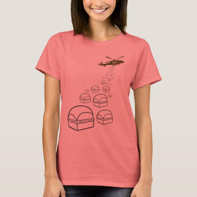 T-shirt Hélicoptère Krystal (Devant)