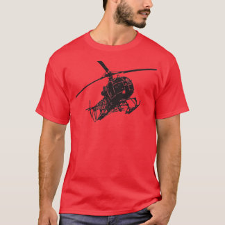 T-shirt Hélicoptère Lama SA 315B