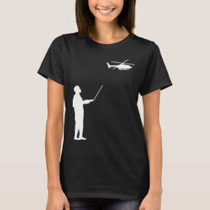 T-shirt Hélicoptère modèle télécommandé RC Hobby pilote ho