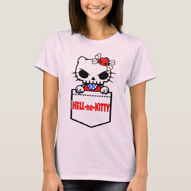 T-shirt Hell-o-Kitten (MyPrymate) (Devant)
