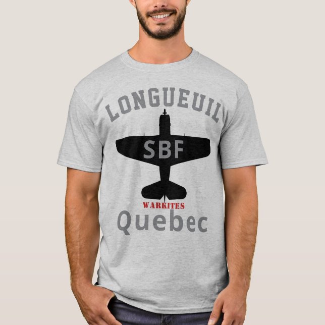 T-shirt Helldiver Longueuil, Québec SBF (Devant)