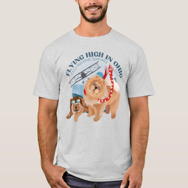 T - Shirt - heller T - Shirt mit Logo (Vorderseite)