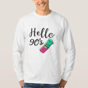T-shirt Hello 90s Cellphone