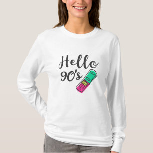 T-shirt Hello 90s Cellphone