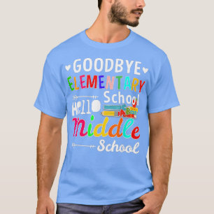T-shirt Hello Middle School Élémentary School (