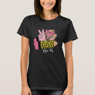 T-shirt Hello Pre K Cute Pencil Teacher Back To School