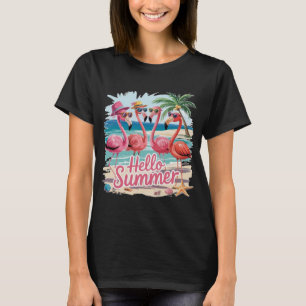 T-Shirt « Hello Summer » pour femmes