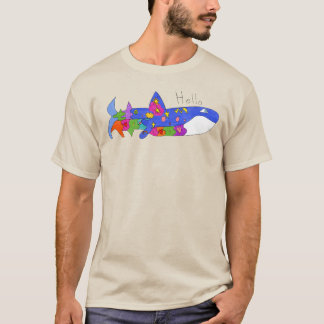 T-shirt "Hello Whale"
