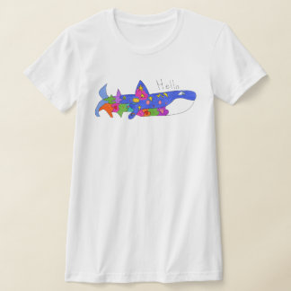 T-shirt "Hello Whale"