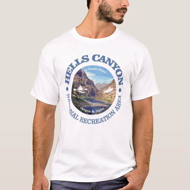 T-shirt Hells Canyon NRA (Devant)