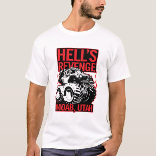T-shirt Hell's Revenge Moab Utah Off Road 4x4 Adventure