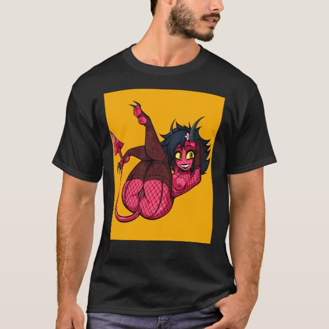 T-shirt Helluva Boss Millie Graphic (Devant)