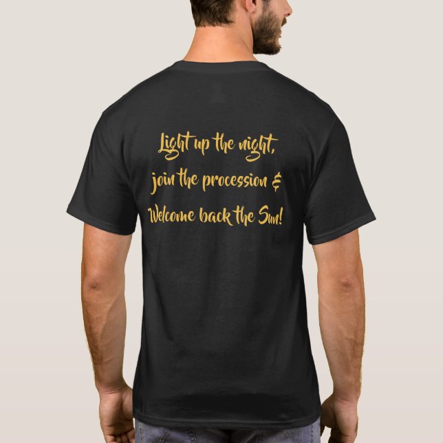 T-shirt Helly Aa ! avec Light up Night Text (Dos)