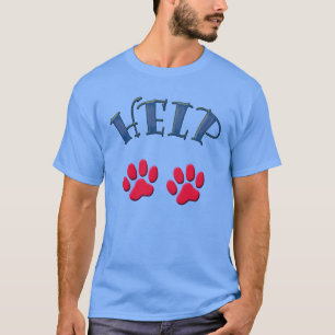 T-shirt HELP animals -. -