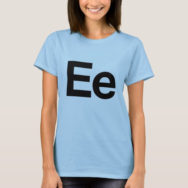 T-shirt Helvetica Ee (Devant)