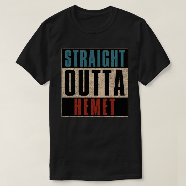 T-shirt Hemet de la Californie (Design devant)