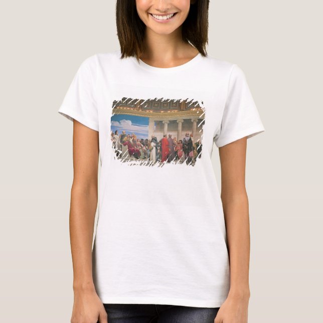 T-shirt Hémicycle : Artistes de tous âges, détail de la dr (Devant)