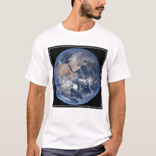 T-shirt Hémisphère Est Sur La Planète Terre.