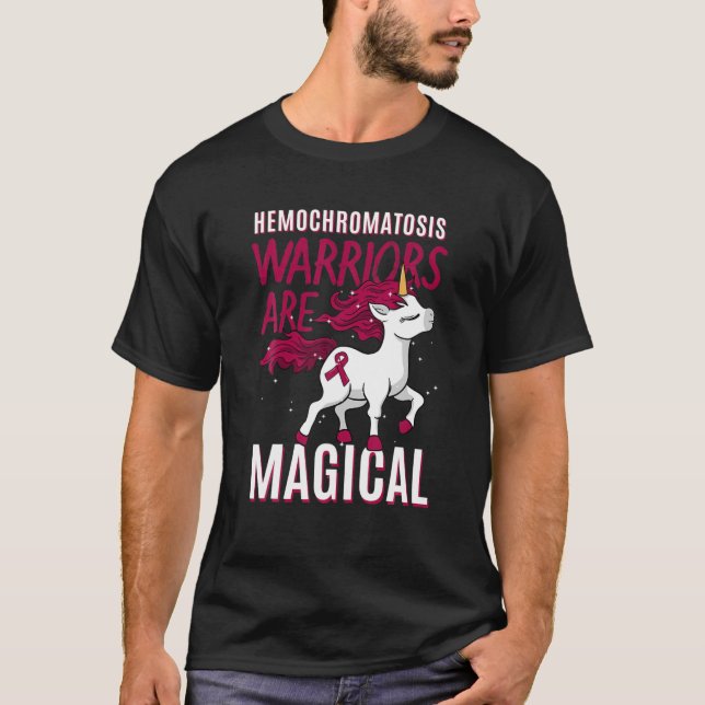 T-shirt Hémochromatose héréditaire Hémochromatose Unicor (Devant)