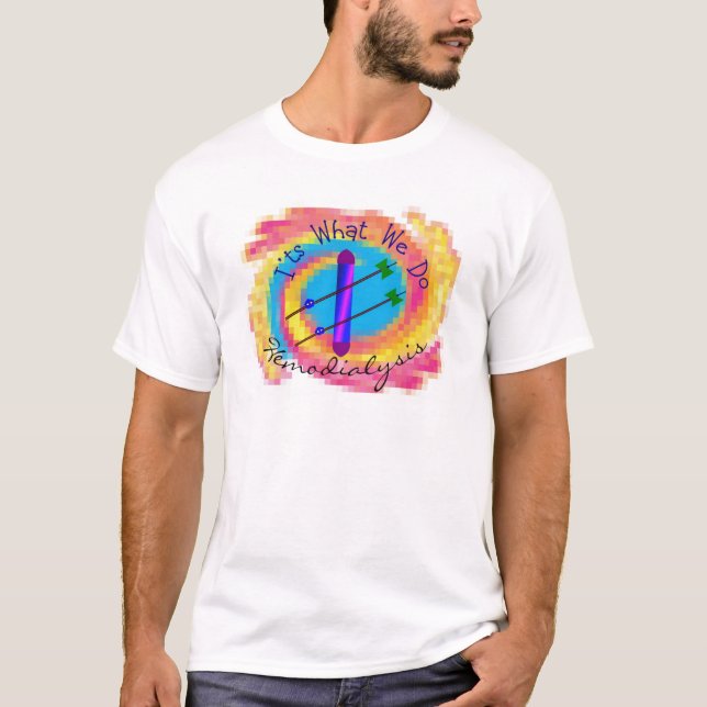 T-shirt Hémodialyse "est il ce que nous faisons" cadeau (Devant)