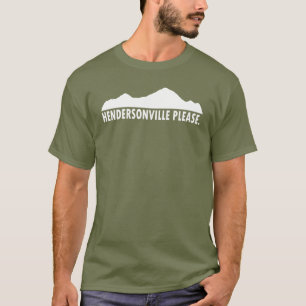 T-shirt Hendersonville Caroline du Nord S'il vous plaît