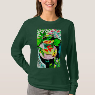 T-shirt Henri Matisse, Le poisson rouge, dessin numérique