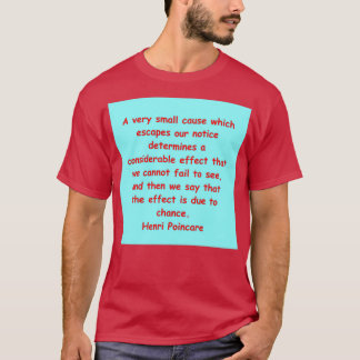 T-shirt Henri Poincare 3